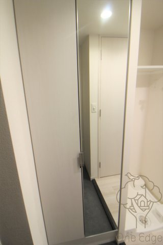 プレサンスOSAKA西中島リエゾンの玄関
