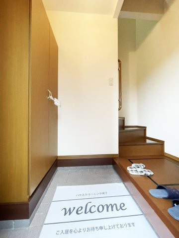 ウィルコート大松　B棟の玄関