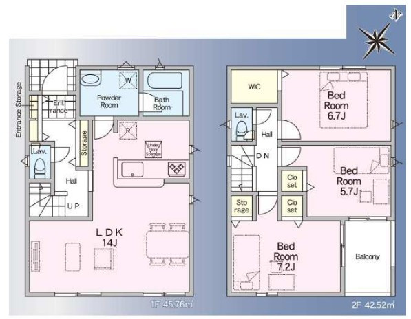 東越谷10丁目2号棟　新築戸建