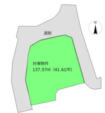 中央区国府1丁目　土地の画像