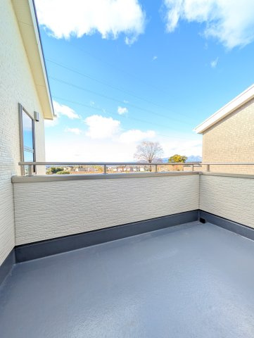 【バルコニー】 | フォーセール前橋市富士見町第4時沢ー② | 開放的なスカイバルコニー♪