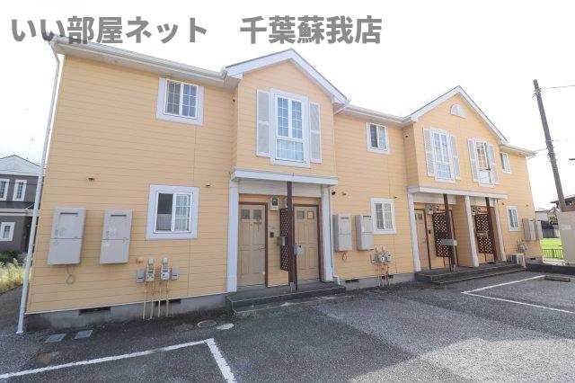 クレストタウンＢの外観|外はこのようになっています