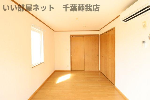 クレストタウンＢの寝室|使い勝手のいい寝室です