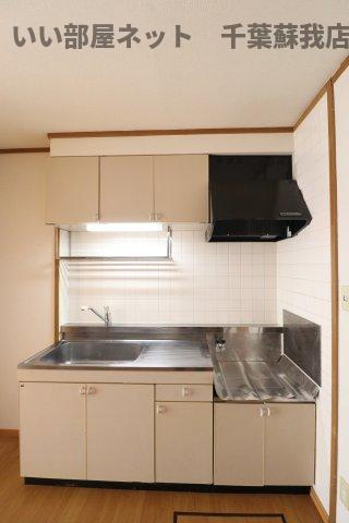クレストタウンＢのキッチン|キッチンです