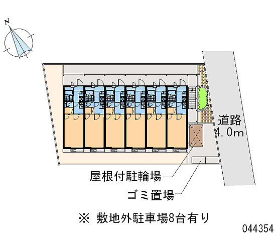レオパレス神宮の杜の区画図|画像4