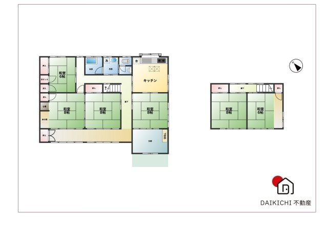 【間取り】 | 行田市大字持田　中古戸建