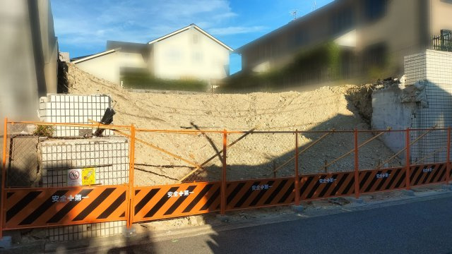 西宮市松ケ丘町土地の外観|敷地面積約118坪