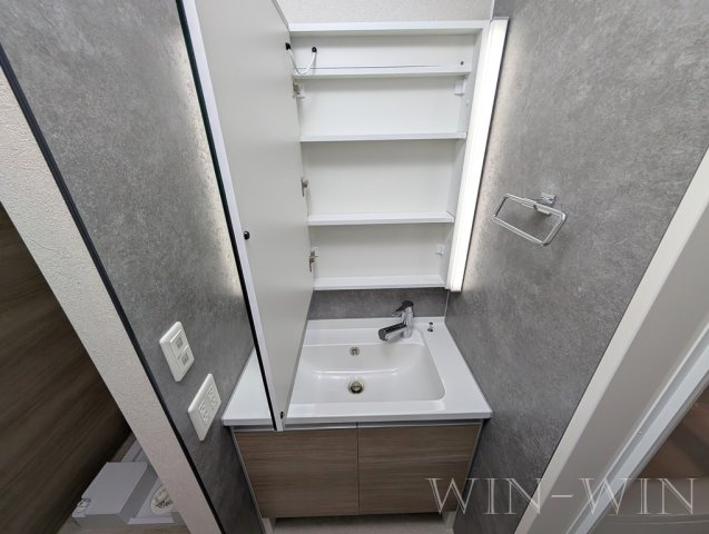 D-avance向山東の洗面所