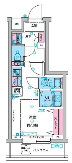 GENOVIA妙典の間取り