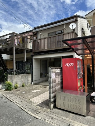 京都市北区上賀茂中ノ坂町　中古戸建の前面道路含む現地写真