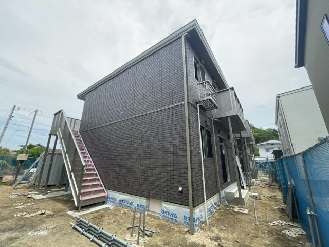 メゾンSORAの外観|建築中
