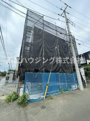 【仲介手数料無料】所沢市下安松６期全１棟　所沢市の新築住宅なら西武ハウジングの前面道路含む現地写真