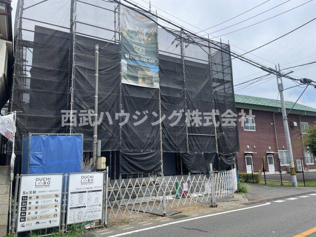 【仲介手数料無料】所沢市下安松６期全１棟　所沢市の新築住宅なら西武ハウジングの前面道路含む現地写真