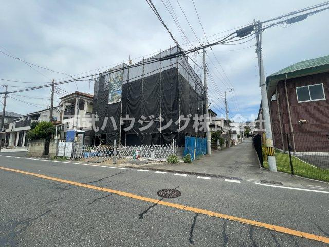 【仲介手数料無料】所沢市下安松６期全１棟　所沢市の新築住宅なら西武ハウジングの前面道路含む現地写真