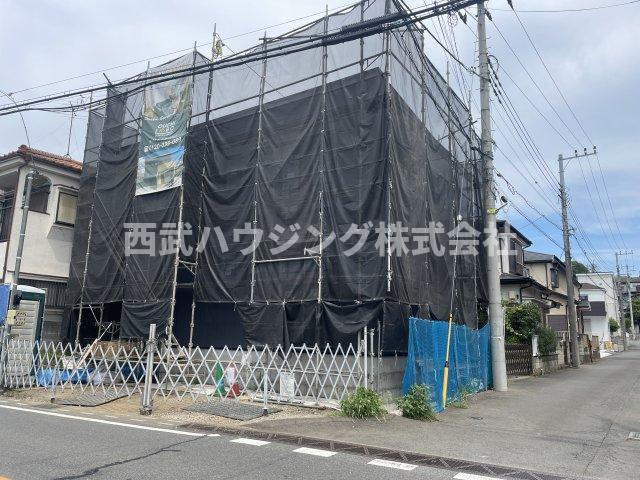 【仲介手数料無料】所沢市下安松６期全１棟　所沢市の新築住宅なら西武ハウジングの前面道路含む現地写真