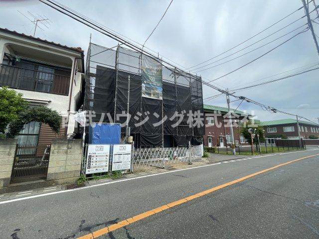 【仲介手数料無料】所沢市下安松６期全１棟　所沢市の新築住宅なら西武ハウジングの前面道路含む現地写真
