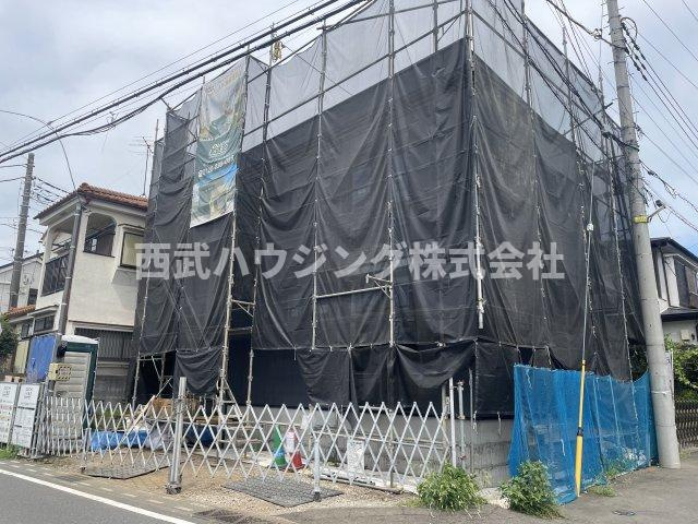 【仲介手数料無料】所沢市下安松６期全１棟　所沢市の新築住宅なら西武ハウジングの前面道路含む現地写真