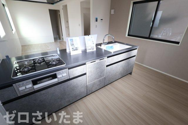 《仲介手数料無料》浦和区北浦和３丁目14-16新築一戸建てジオヴィスタのキッチン