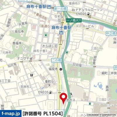 【地図】 | グランドメゾン南麻布