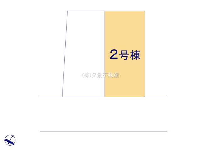 《仲介手数料無料》浦和区北浦和３丁目14-16新築一戸建てジオヴィスタの区画図