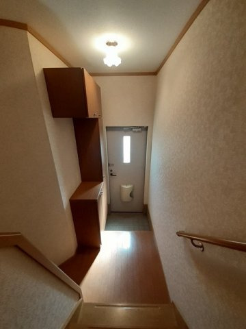 熊本市北区鶴羽田４丁目のアパートの玄関|きれいな玄関です