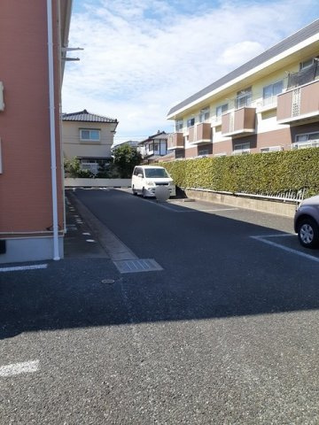 熊本市北区鶴羽田４丁目のアパートの駐車場|駐車場です