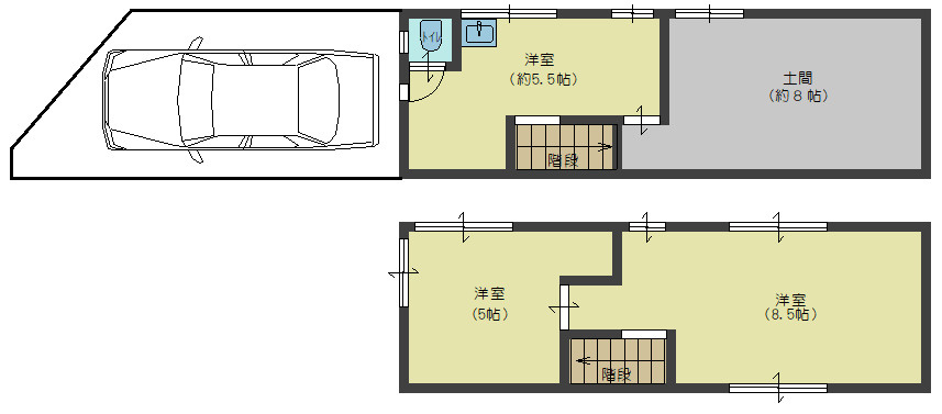 大阪市旭区太子橋　貸店舗[物件番号：733659]