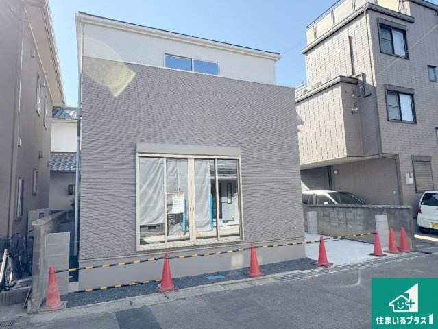 草津市上笠　第2期　新築一戸建ての外観|お客様に長く安心して住んでいだだける事にこだわった家づくり！住んでからのアフターサービスにもしっかりと取り組んでいます！