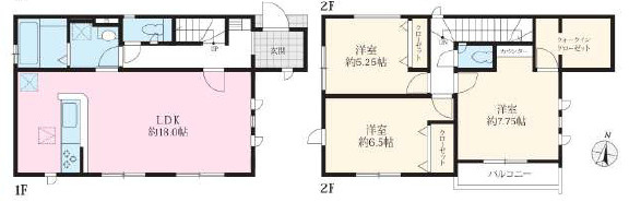 大磯町国府本郷　新築戸建　全2棟2号棟