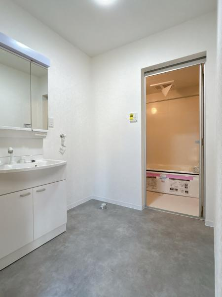 宇城市小川町川尻　戸建ての脱衣所