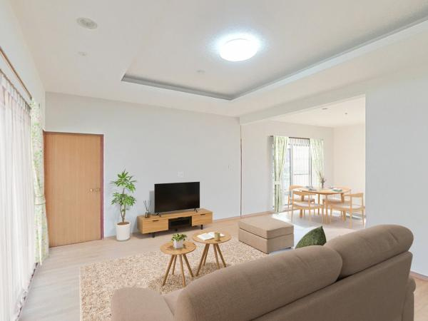 宇城市小川町川尻　戸建ての居間・リビング|※家具家電はイメージです。