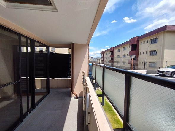 ネオグランデ鹿山 北館のバルコニー|バルコニー　ご都合のよろしい日時に現地をご案内させて頂きます！是非、お問い合わせお待ちしております!!