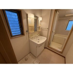 サンティールの洗面所