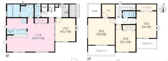 大磯町国府本郷　新築戸建　全2棟1号棟
