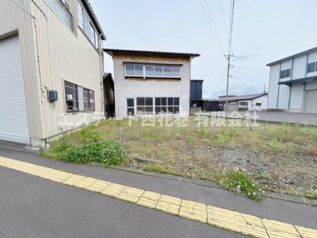 花巻市石神町　土地の外観|正面から