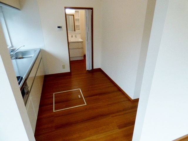 ソレイユ新見のバルコニー