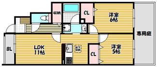 【間取り】 | アイリスコート