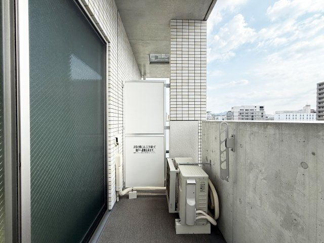 高知駅スクエアのバルコニー