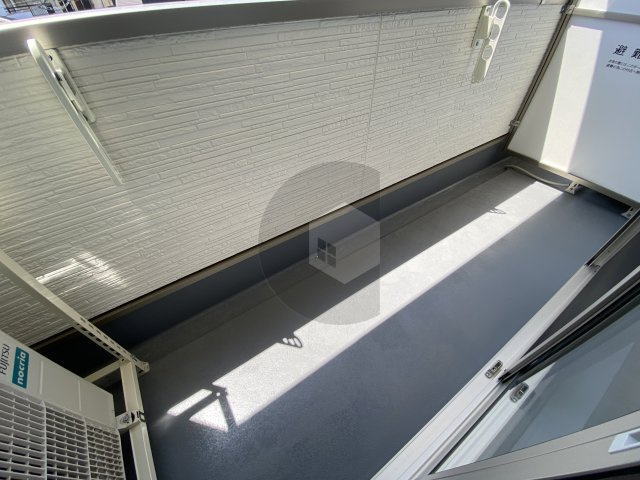 クリエオーレ大蓮東2のバルコニー