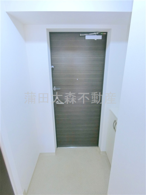 エクロール蒲田の玄関