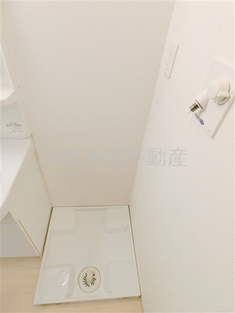 エクロール蒲田の洗面所|室内洗濯機置場　