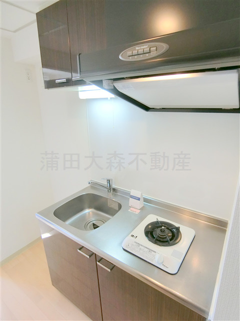 エクロール蒲田のキッチン|ガスキッチン　