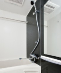 川口市西川口一丁目　レアライズ西川口　2階の浴室|※賃貸中のためパンフレッドから転載しております