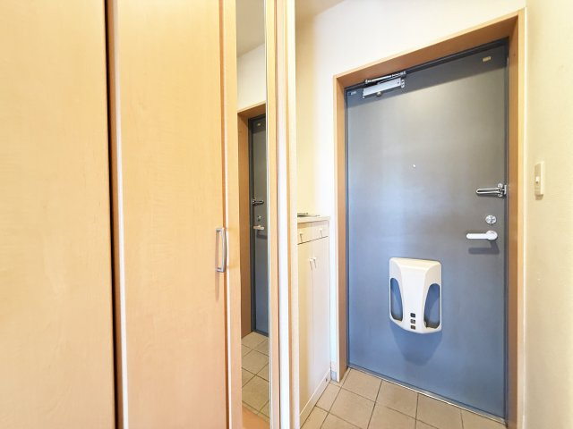 ユニティ二葉の玄関