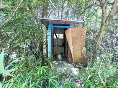 【前面道路含む現地写真】 | 宇治市白川娑婆山　倉庫付き土地