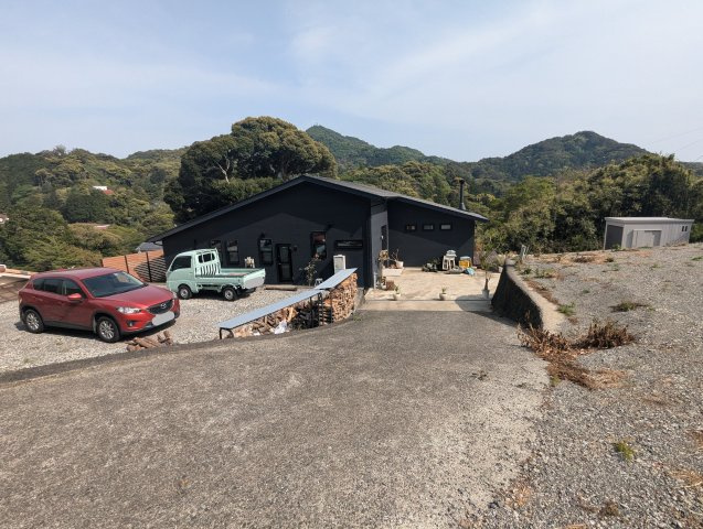 売土地　下田市大賀茂の前面道路含む現地写真|国道136号線まで車で3分です。多方面へのアクセス良好です。