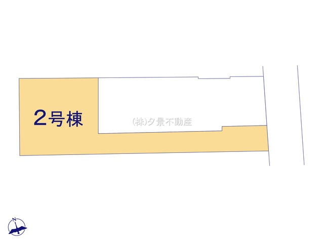 【区画図】 | 《仲介手数料無料》練馬区東大泉７丁目18-13(2号棟)新築一戸建てミラスモ