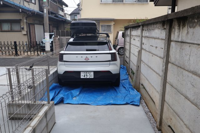 【駐車場】 | 《仲介手数料無料》練馬区東大泉７丁目18-13(2号棟)新築一戸建てミラスモ | 撮影日 2025年10月16日 14:15 曇り