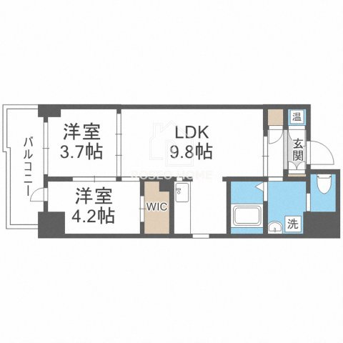 サニーハウス天満橋の間取り