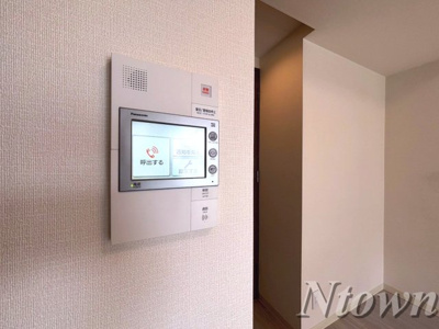 【セキュリティ】 | プレサンス広小路通今池 | モニター付きインターフォンです